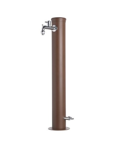 Fontana da  giardino con doppio rubinetto ruggine Bel-Fer 42/ARR Fontana da  giardino con doppio rubinetto ruggine Bel-Fer 42/ARR