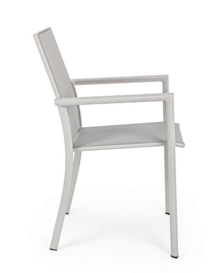 Sedia con braccioli Konnor Rastin Bizzotto