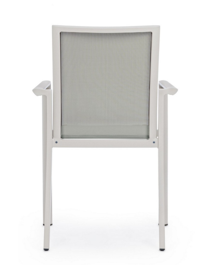 Sedia con braccioli Konnor Rastin Bizzotto