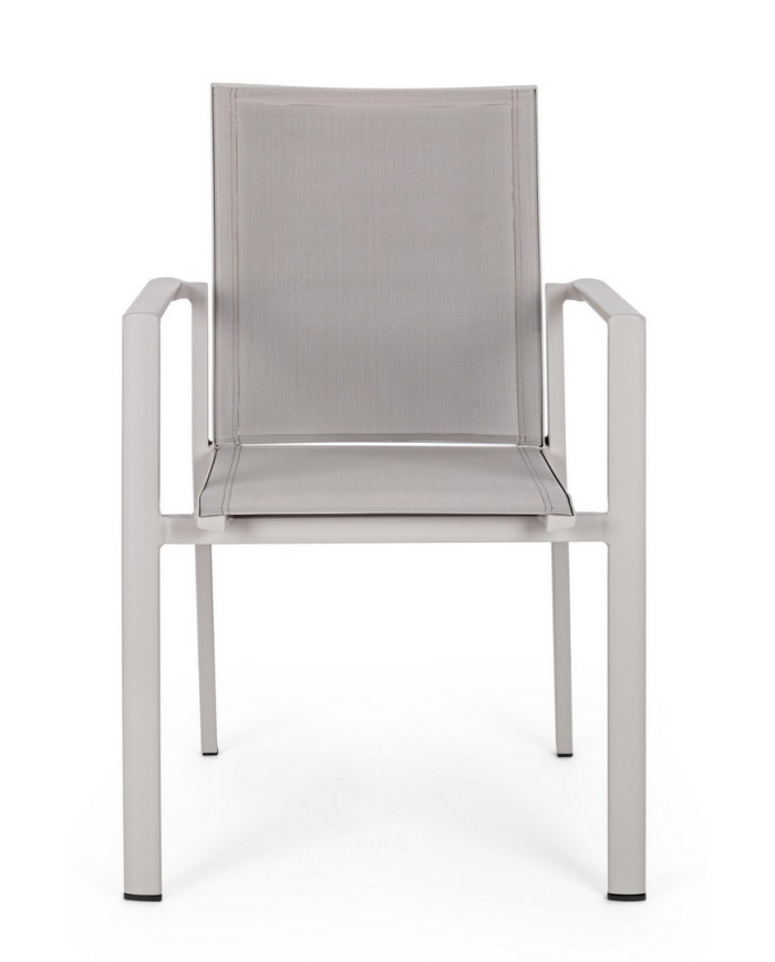 Sedia con braccioli Konnor Rastin Bizzotto