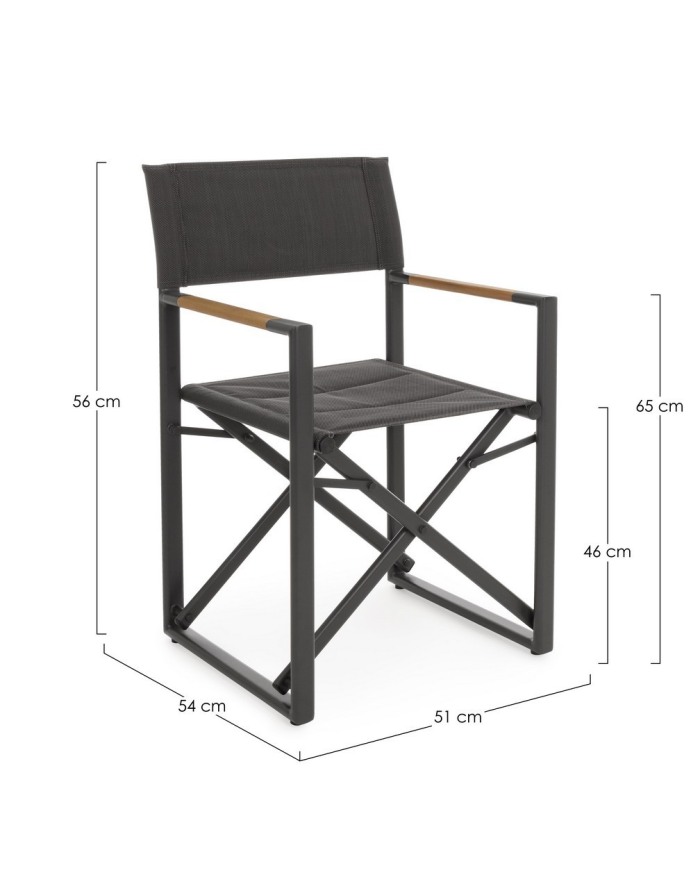 Sedia regista Lagun Bizzotto