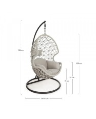 Poltrona sospesa Bizzotto