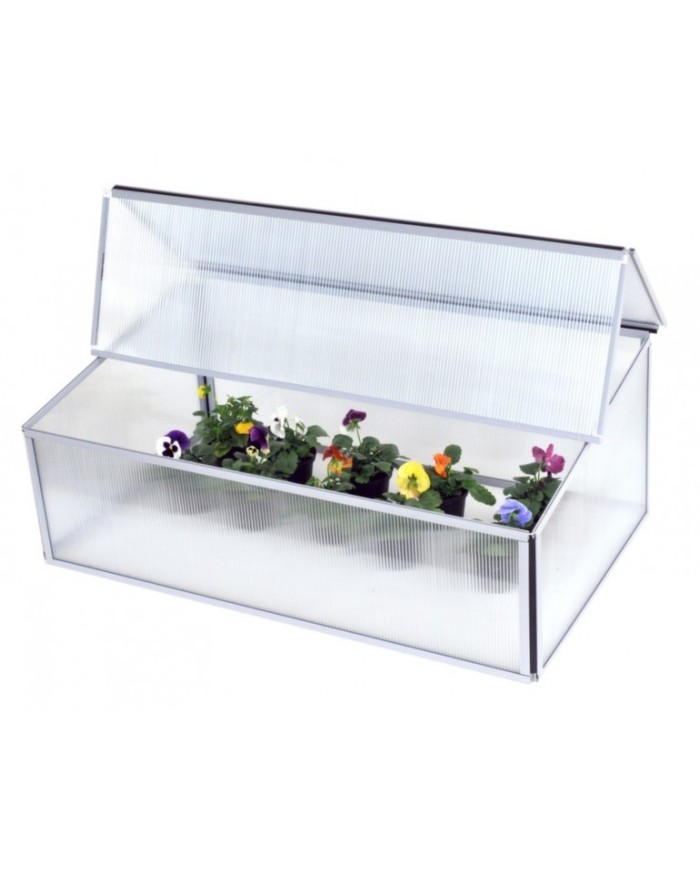 Serra in Policarbonato Slide and Grow per Giardino Orto Balcone