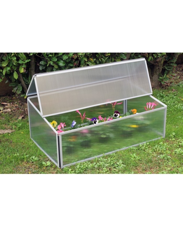 Serra in Policarbonato Slide and Grow per Giardino Orto Balcone