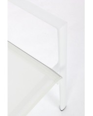 Sedia con braccioli Konnor Bianco Bizzotto