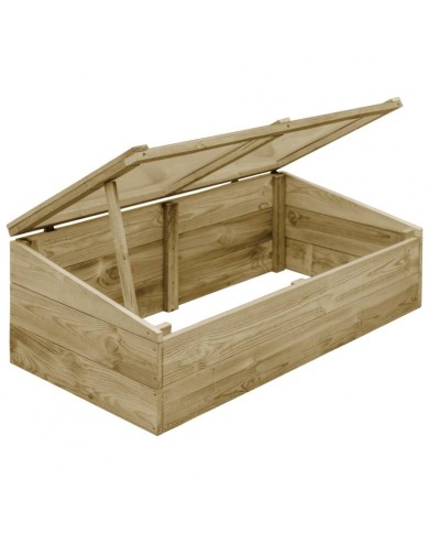 Serreta semenzaio in legno con tetto in policarbonato Serreta semenzaio in legno con tetto in policarbonato