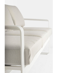 Divano 3 Posti con cuscini Merrigan Bianco