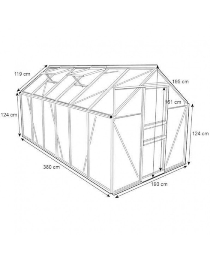 Serra in Policarbonato alveolare  Ezooza