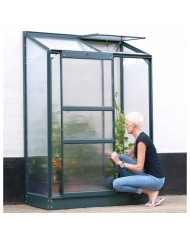 Serra addossata Vitavia Ida 900 in alluminio e policarbonato