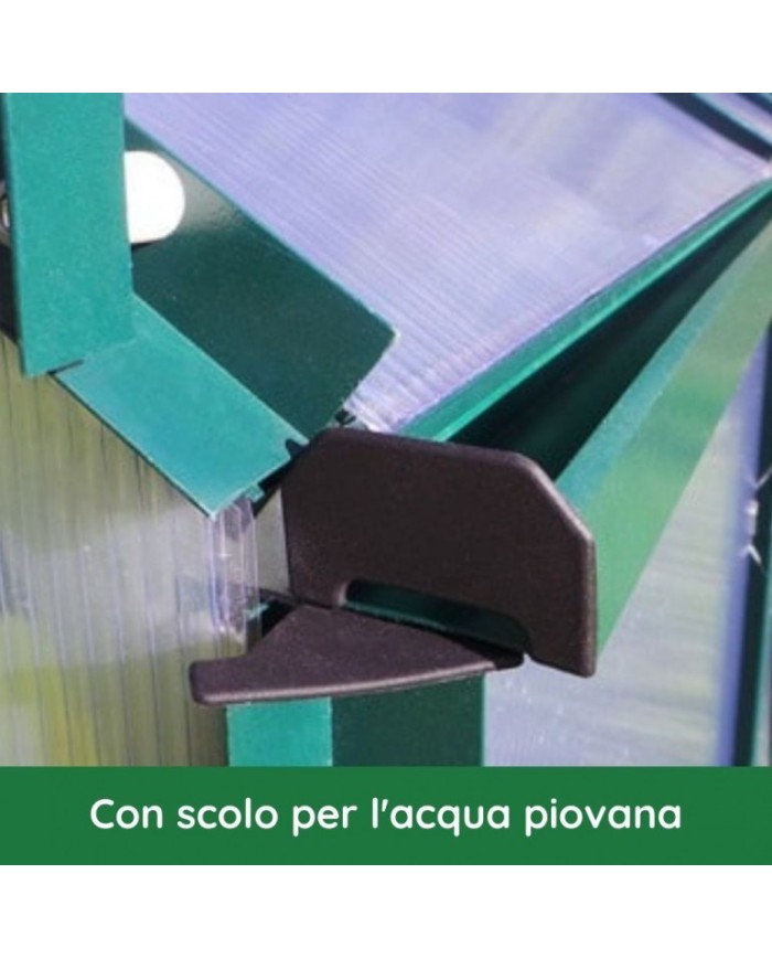 Serra Gran Torino in Alluminio e policarbonato Ezooza