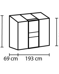 Serra Vitavia Ida 1300 Nero Policarbonato Ezooza