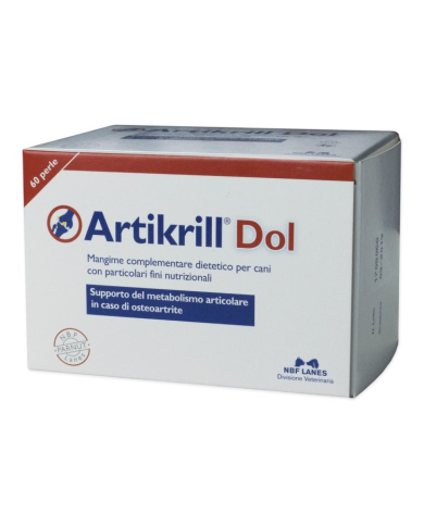 Artikrill dol cane blister 60 perle NBF Artikrill dol cane blister 60 perle NBF