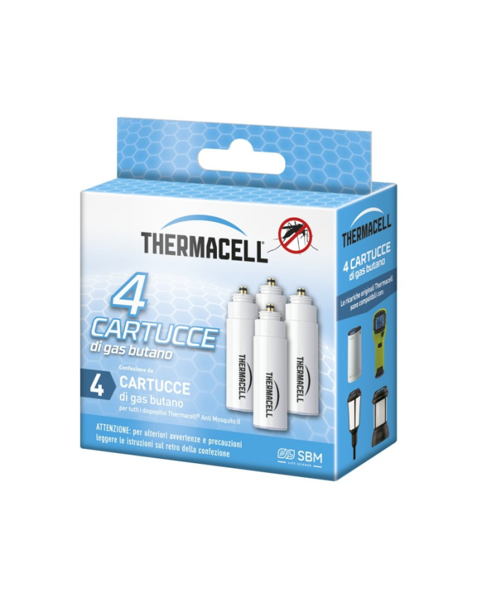 Ricariche cartucce Butano Thermacell 4 pezzi 48 ore Ricariche cartucce Butano Thermacell 4 pezzi 48 ore