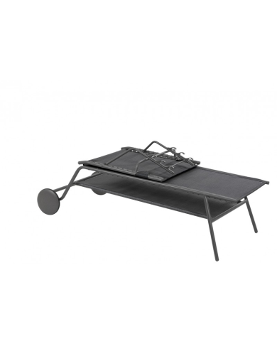 Lettino MIAMI HIGH DUO Obsidian LaFuma Lettino MIAMI HIGH DUO Obsidian LaFuma