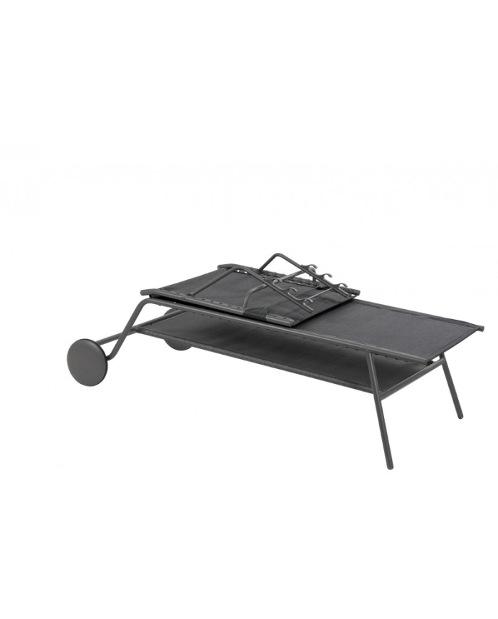 Lettino MIAMI HIGH DUO Obsidian LaFuma