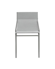 Sedia HORIZON CHAISE pearl tube titane LAFUMA 9023.9076