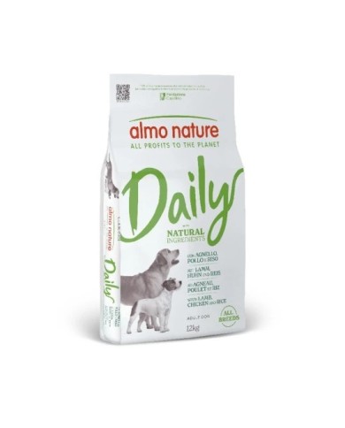 Crocchette per Cani almo nature cane daily adult all breed 12kg agnello pollo e riso (Scadenza il 8/25) Crocchette per Cani almo nature cane daily adult all breed 12kg agnello pollo e riso (Scadenza il 8/25)