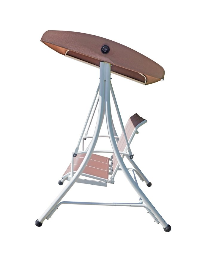 Dondolo da Giardino 3 Posti Ibis – Struttura in Ferro e Tettuccio Regolabile