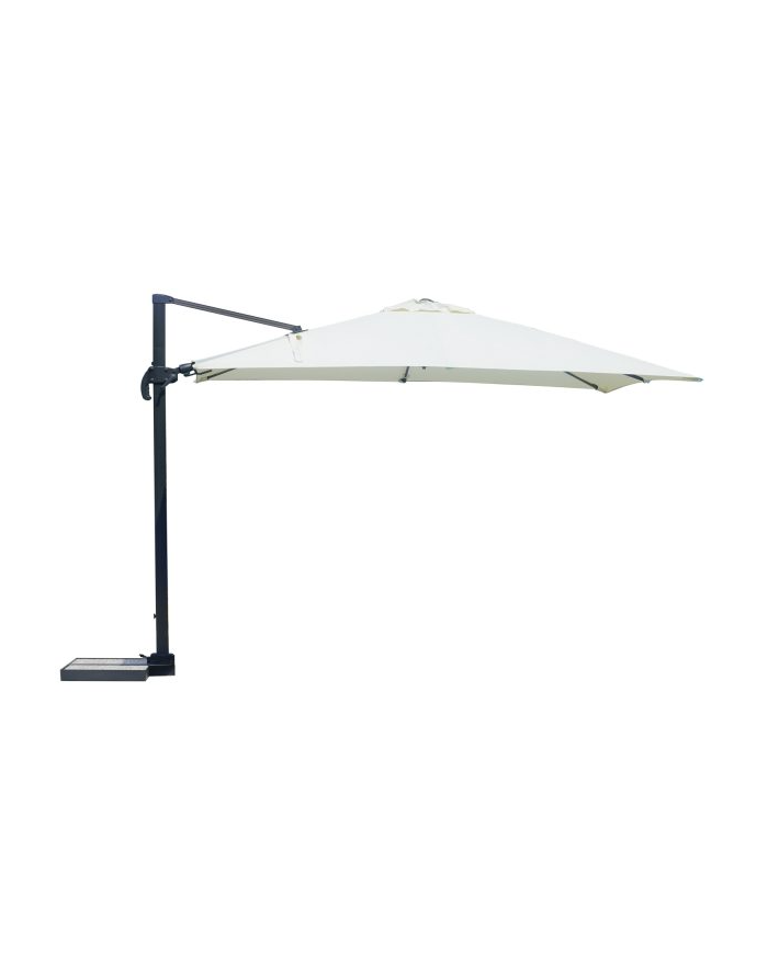 Ombrellone California 3x4 m Basculante con Mezza Base – Colore Antracite