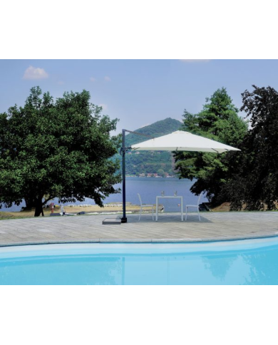 Ombrellone California 3x4 m Basculante con Mezza Base – Colore Antracite Ombrellone California 3x4 m Basculante con Mezza Base – Colore Antracite