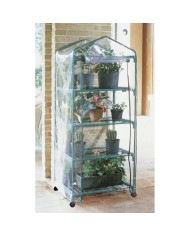 serra azalea a 4 ripiani con ruote Verdemax