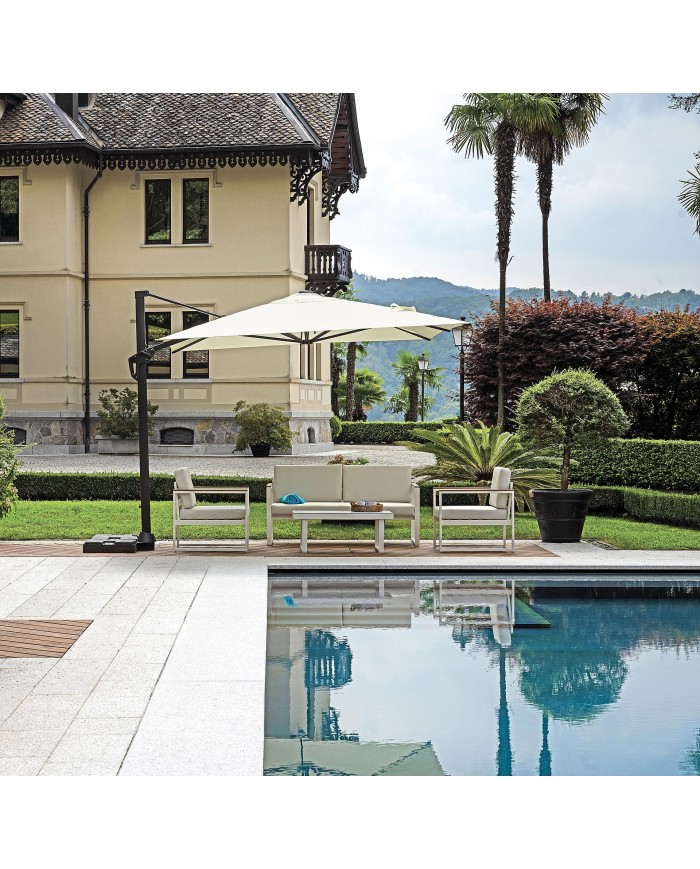 Ombrellone Decentrato Rettangolare 3x4 Greenwood