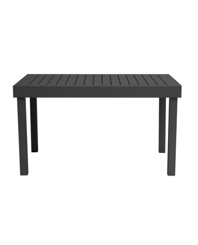 Tavolo Allungabile da Giardino 135/270x90,5 cm in Alluminio Antracite – Piano a Doghe Greenwood Tavolo Allungabile da Giardino 135/270x90,5 cm in Alluminio Antracite – Piano a Doghe Greenwood