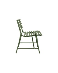 Panca da Giardino 3 Posti in Ferro Verniciato Verde – Stile Classico