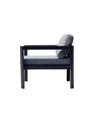 Poltrona da Giardino Marsiglia in Alluminio Antracite – Greenwood