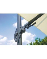 Ombrellone California 3x3 Mezza Base Greenwood E5064G