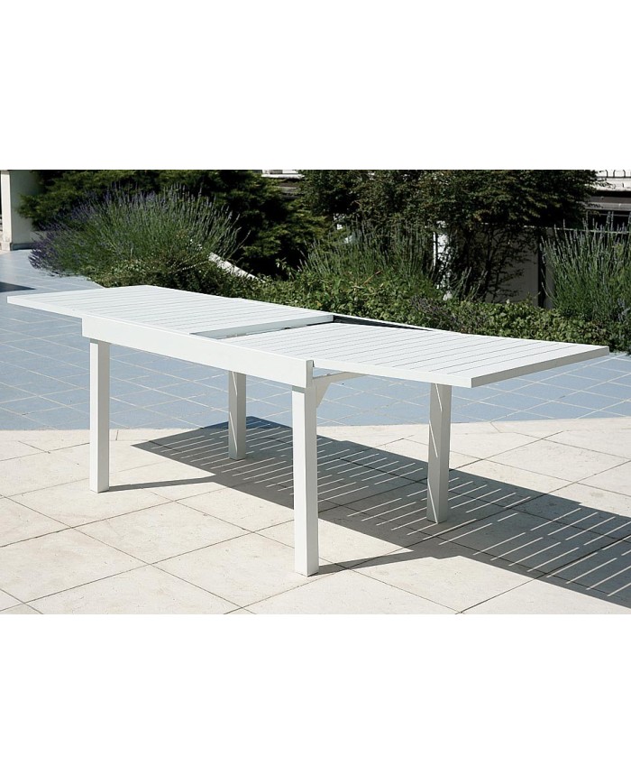 Tavolo allungabile da giardino Greenwood Montecatini RTA51Bianco