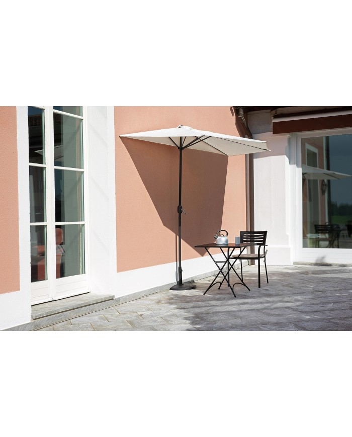 Ombrellone da giardino Greenwood mezzo rotondo E 5036