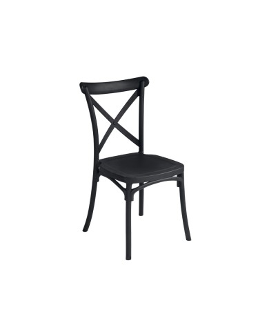 Sedia da giardino Greenwood Trattoria CC 58A color antracite Sedia da giardino Greenwood Trattoria CC 58A color antracite