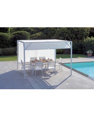 Pergola giardino Greenwood GAZ 508 con tetto scorrevole