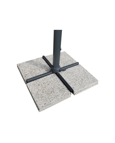 Ombrellone da giardino Greenwood quadrato 4x4 E 5053 Ombrellone da giardino Greenwood quadrato 4x4 E 5053