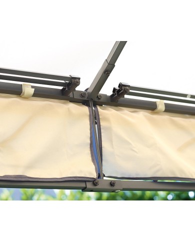 Gazebo giardino quadrato Greenwood GAZ 371 Gazebo giardino quadrato Greenwood GAZ 371