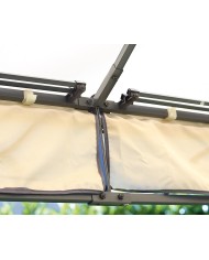 Gazebo giardino quadrato Greenwood GAZ 371