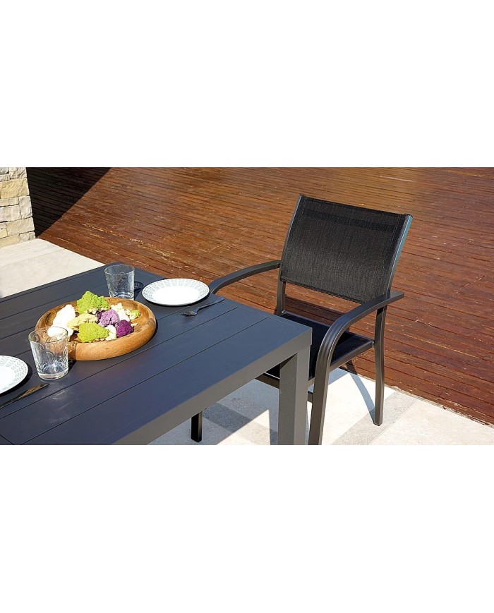 Tavolo da giardino Greenwood San Vincenzo STA 23g antracite