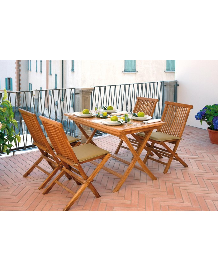 Sedia giardino pieghevole Greenwood Salina CH 501