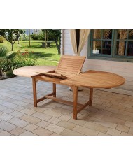 Tavolo da giardino Greenwood Alicudi OT 503 in legno di teak