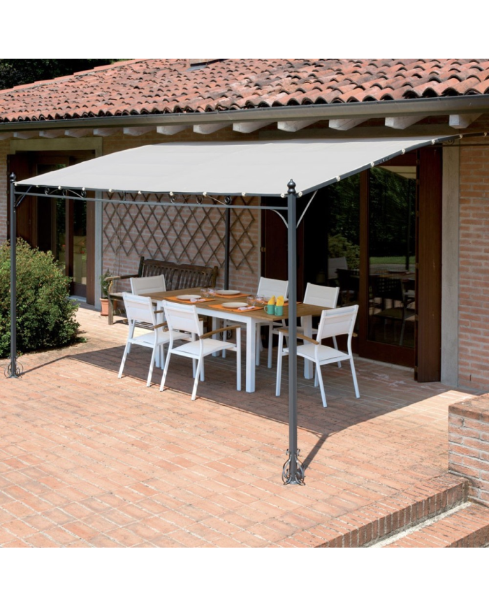 Pergola a Muro Kansas Mini 2,5x3 Greenwood