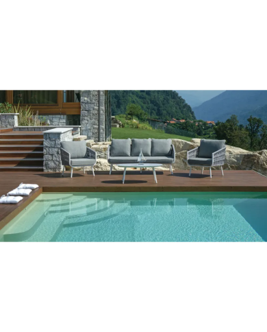 Set Salotto da Giardino FREGENE Greenwood Set Salotto da Giardino FREGENE Greenwood