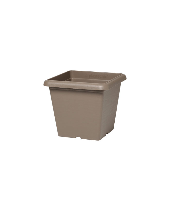 Vaso quadrato Plastecnic Terrae 50