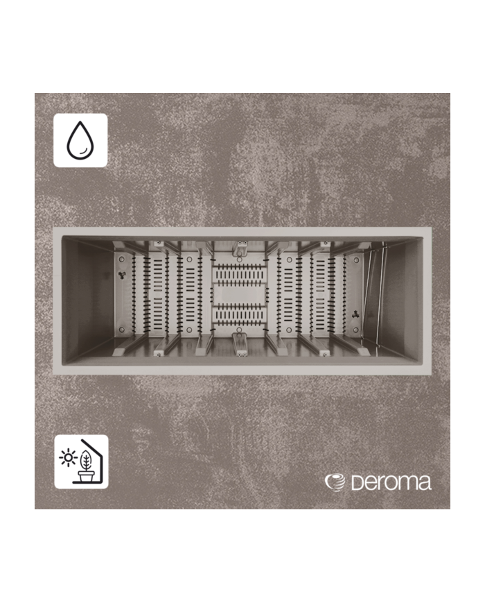 Fioriera Millennium Rettangolare Deroma