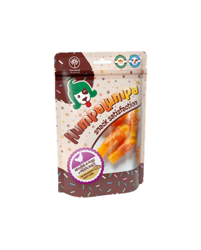 Snack involtino di patate dolci e pollo Humpa Lumpa