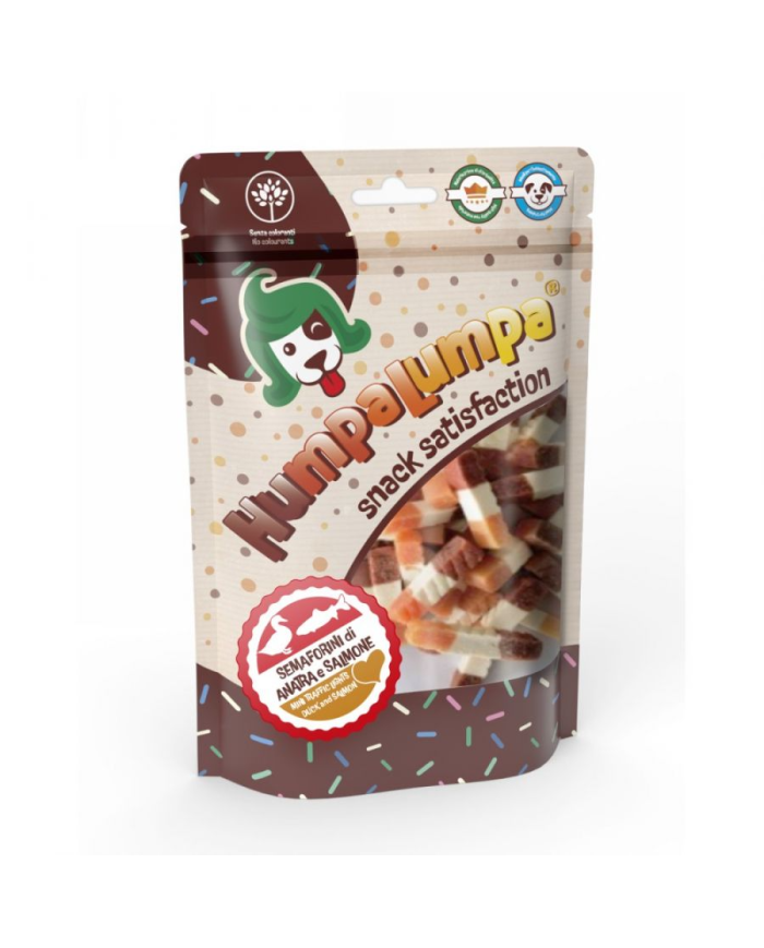 Snack semaforini anatra e salmone Humpa Lumpa