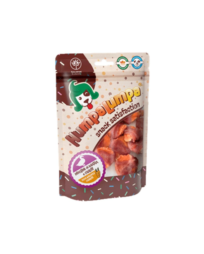 Snack involtini anatra e carote Humba Lumpa