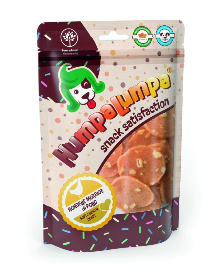 Snack rondelle morbide di pollo Humpa Lumpa