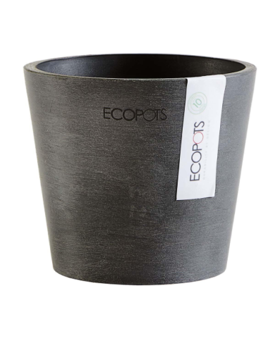 Vasi in plastica riciclata Ecopots Amsterdam 10,5 cm Vasi in plastica riciclata Ecopots Amsterdam 10,5 cm