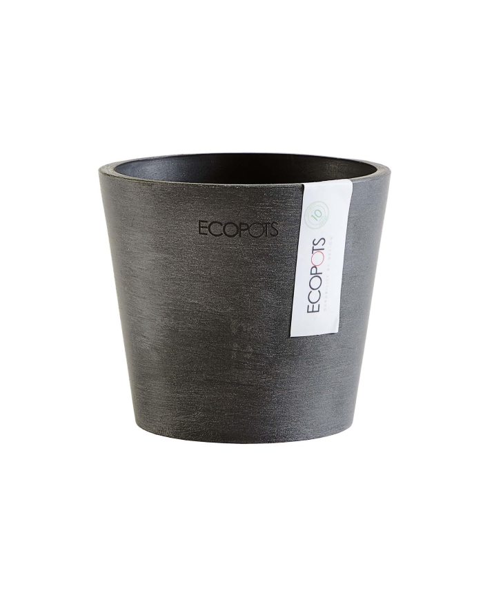 Vasi in plastica riciclata Ecopots Amsterdam 10,5 cm